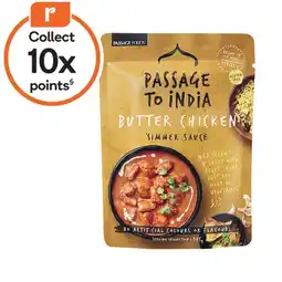 Woolworths Passage to india simmer sauce offer