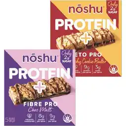 Woolworths Noshu protein + bars offer