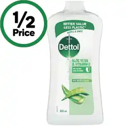 Woolworths Dettol antibacterial hand wash refill offer
