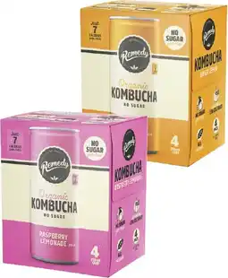 Coles Remedy Kombucha offer