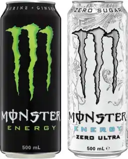 Coles Monster Energy Drink offer