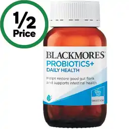 Woolworths Blackmores probiotic daily health capsules offer