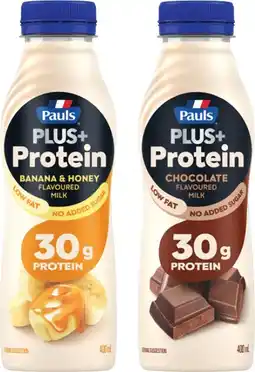 Coles Pauls Plus+ Protein Flavoured Milk offer