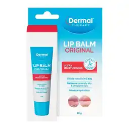 Woolworths Dermal therapy lip balm offer