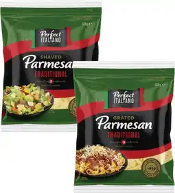 Coles Perfect Italiano Parmesan Cheese offer