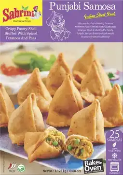 Coles Sabrini Punjabi Samosas 25 Pieces offer