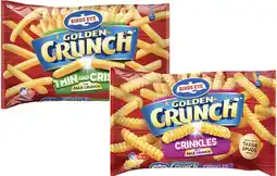 Coles Birds Eye Golden Crunch Chips offer