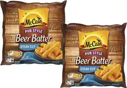 Coles McCain Beer Battered Chips offer