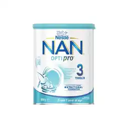 Woolworths Nestlé nan optipro stage 3 toddler milk drink offer