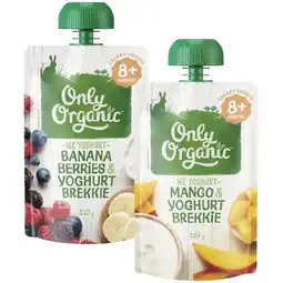Woolworths Only Organic Baby Food Pouches offer