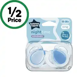 Woolworths Tommee tippee night time soother offer