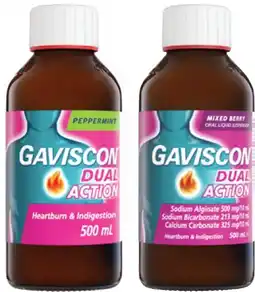 Coles Gaviscon Dual Action Liquid offer