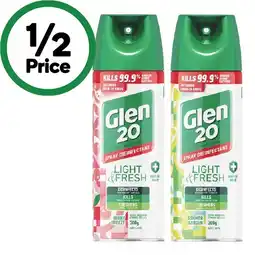 Woolworths Glen 20 Disinfectant Spray offer