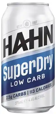 Coles Hahn Super Dry Cans offer