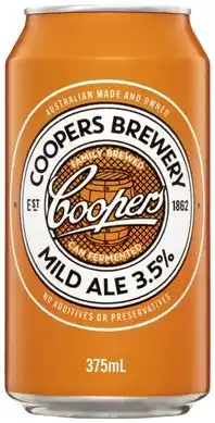 Coles Coopers Mild Ale Cans offer