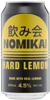 Coles Nomikai Alcoholic Lemon Cans offer