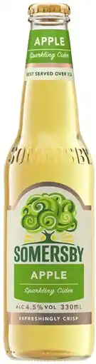 Coles Somersby Apple Cider Bottles offer