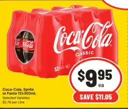 IGA Coca-cola, sprite or fanta offer
