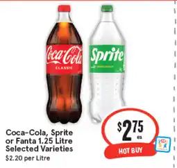 IGA Coca-cola, sprite or fanta offer