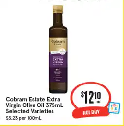 IGA Cobram estate extra virgin olive oil offer
