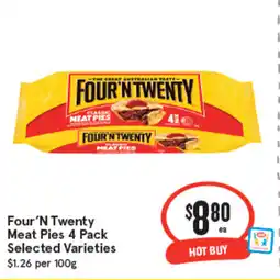 IGA Four'n twenty meat pies offer