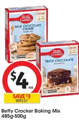 Coles Betty crocker baking mix offer