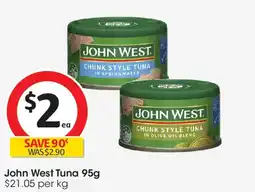 Coles John west tuna offer