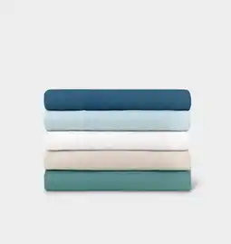 Myer Australian House & Garden Sandy Cape Washed Belgian Linen Sheet Sets offer