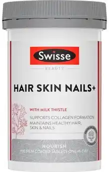 Discount Drug Stores Swisse Beauty Hair Skin Nails+ 100 Tablets offer