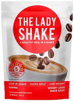 Discount Drug Stores The Lady Shake Coffee Flavour offer