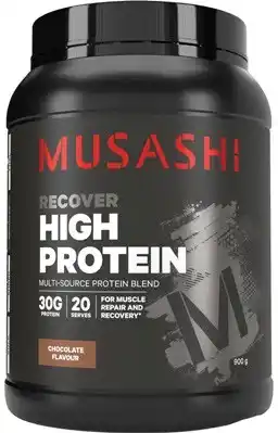Discount Drug Stores Musashi High Protein Chocolate Flavour offer