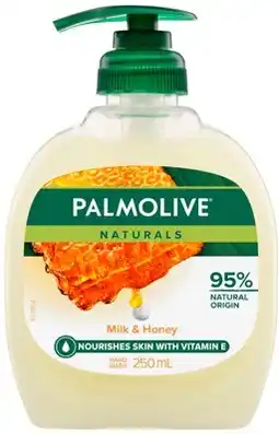 Discount Drug Stores Palmolive Naturals Liquid Hand Wash Milk & Honey offer