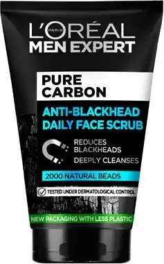 Discount Drug Stores L’Oreal Men Expert Pure Charcoal Daily Face Scrub offer