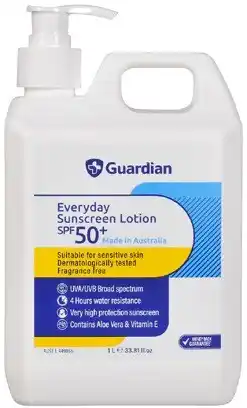 Discount Drug Stores Guardian Everyday Sunscreen Lotion SPF 50+ offer