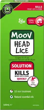 Discount Drug Stores Moov Head Lice Solution offer