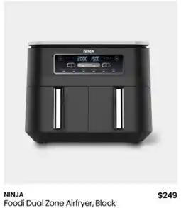 Myer Ninja foodi dual zone airfryer, black offer