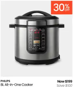 Myer PHILIPS 8L All-in-One Cooker offer