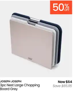 Myer Joseph joseph nest large chopping board grey offer