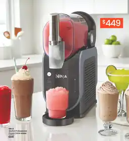Myer Ninja slushi professional frozen drink maker offer