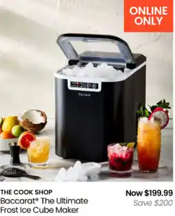 Myer The cook shop baccarat the ultimate frost ice cube maker offer