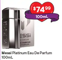 Discount Drug Stores Messi platinum eau de parfum offer
