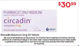 Discount Drug Stores Circadin Melatonin offer