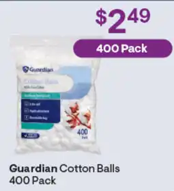 Discount Drug Stores Guardian Cotton Balls offer