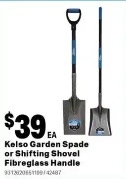 Mitre 10 Kelso garden spade or shifting shovel fibreglass handle offer