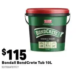 Mitre 10 Bondall bondcrete tub offer