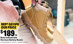 Mitre 10 Bata industrials horizon safety boots offer