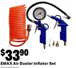 Mitre 10 Emax air duster inflator set offer