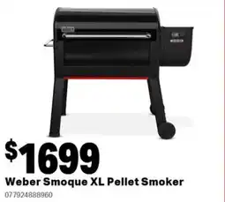 Mitre 10 Weber smoque xl pellet smoker offer