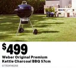 Mitre 10 Weber original premium kettle charcoal bbq offer