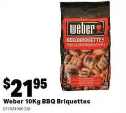 Mitre 10 Weber bbq briquettes offer